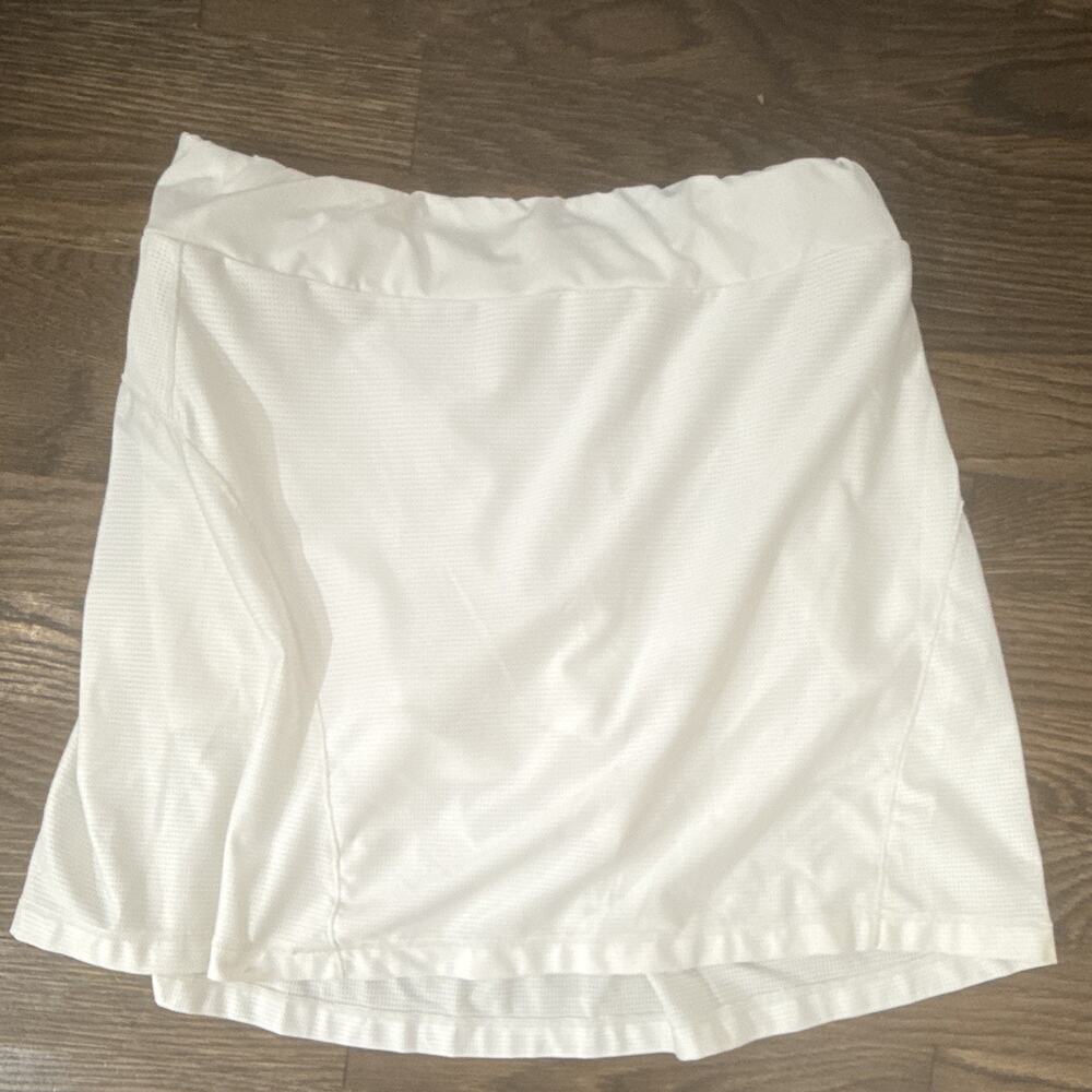 Peter Millar EA4 Women's White Pleated Stretch Golf Skirt XS